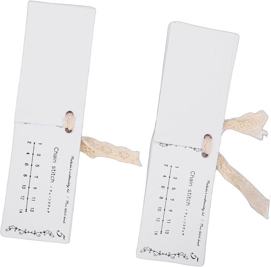 Mini Naaiboek - Draagbare Steekgids - Kleine Reparaties - Boekstijl Fixatie - 17 x 15 x 4 cm - Geprint van MINI — afbeelding 3
