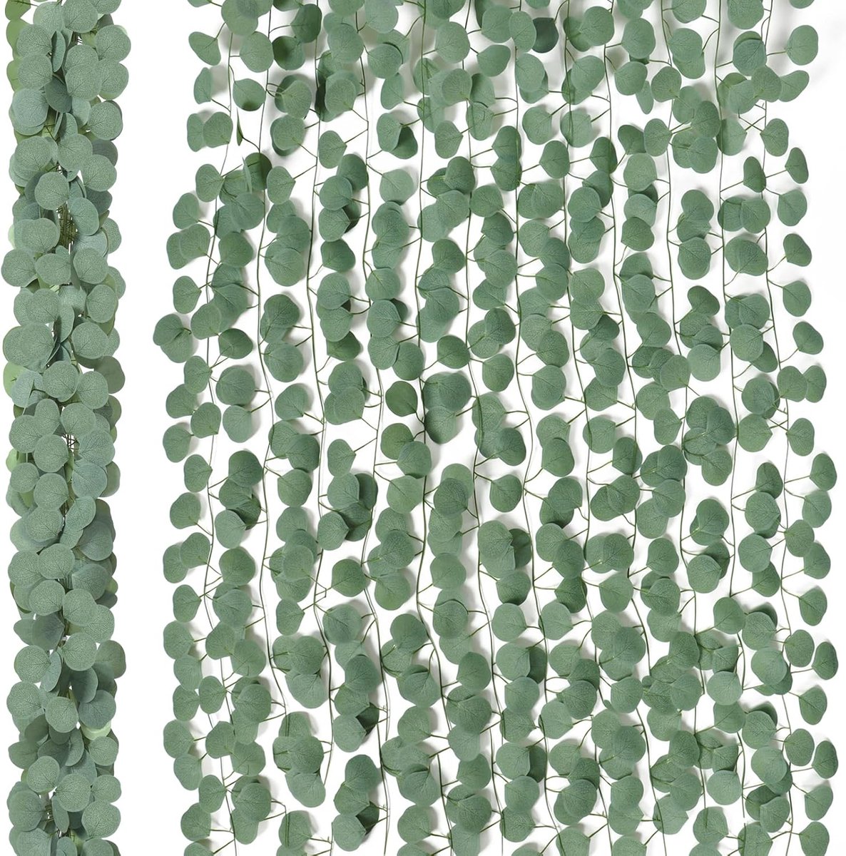 Allecto Plus - Kunstmatige Eucalyptus Slinger 200cm voor Bruiloft en Feestdecoratie