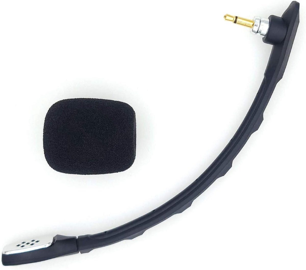 Boom Microfoon voor Gaming Headsets, Compatibel met PS4, Xbox en PC, 3.5mm Geluidskwaliteit en Ruisonderdrukking