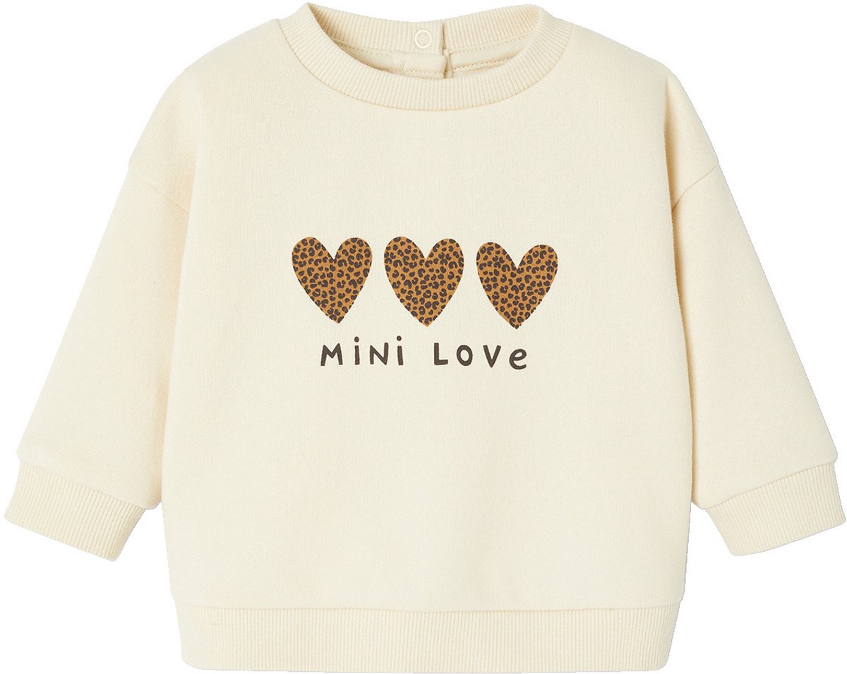 Vertbaudet Baby sweater met bedrukte boodschap