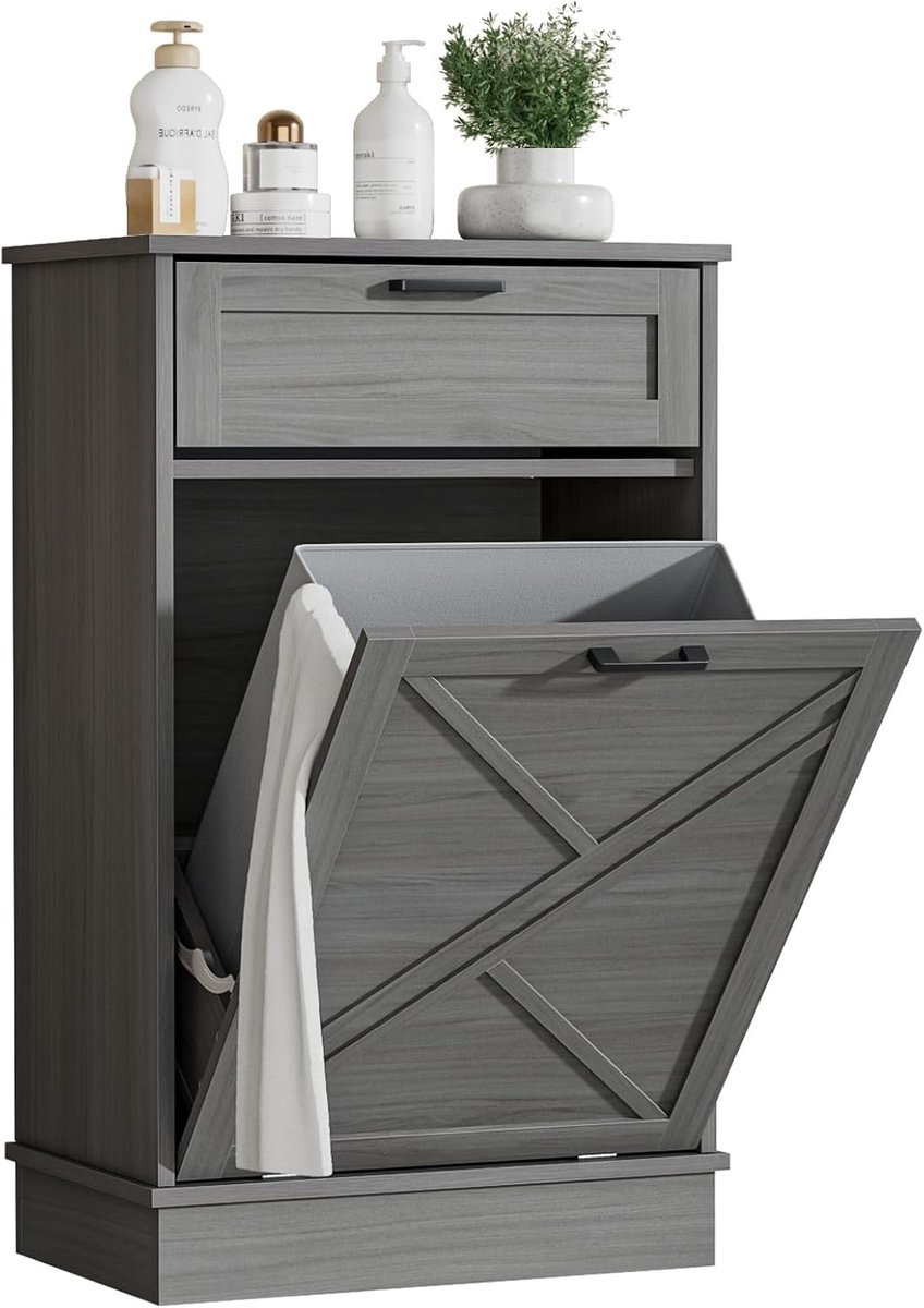 Keukenkast - Hout - 80 x 60 x 40 cm - Moderne Opbergkast - Voor Keuken en Eetkamer