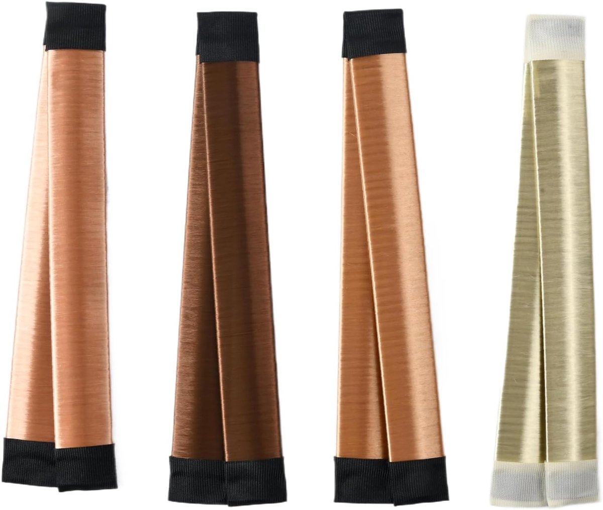 Dutt Maker 4er Pack - 4 Kleuren - Stevig en Comfortabel - Perfect voor Elegante Updos - ShopVlot