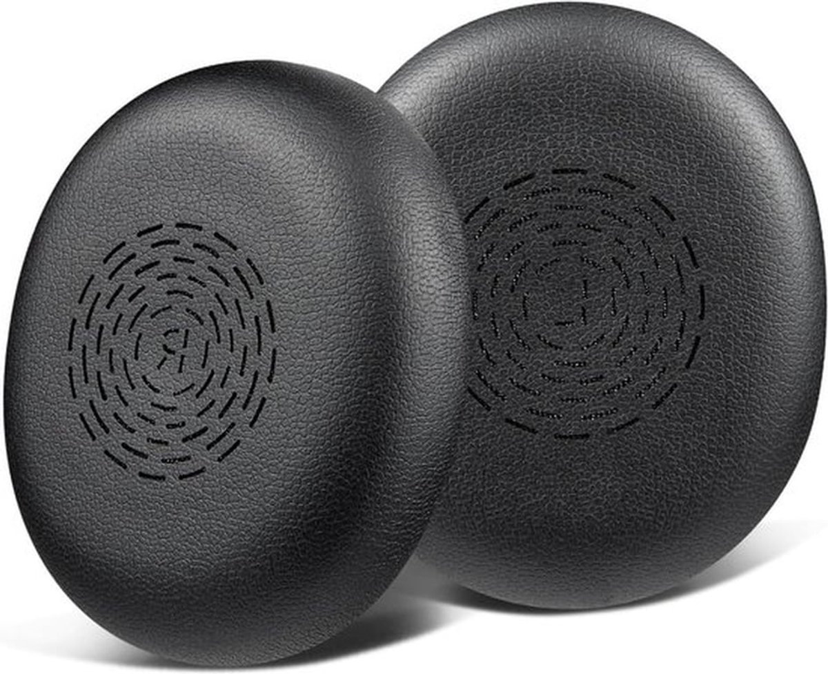 Vervangende Oorkussens voor Jabra Evolve2 65 Flex - Comfortabele Earpads van Zacht Leer, Ideaal voor Lange Luistersessies en Verbeterde Geluidsisolatie