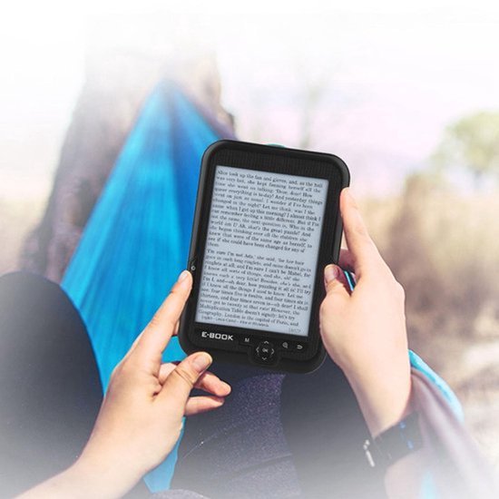 Ereader - 6 Inch E-ink Reader - Compact en Lichtgewicht - Blauwe Cover - 16GB Opslag - Perfect voor Lezers - Ideaal voor Thuis en Onderweg — afbeelding 5