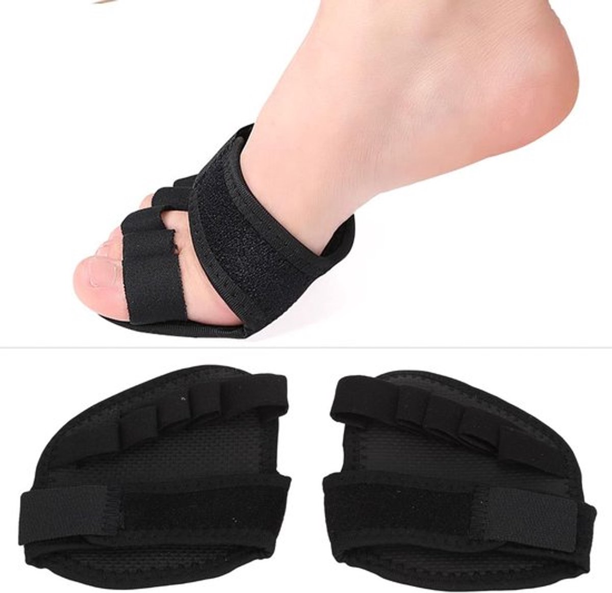 Corrector voor Hamertenen en Hallux Valgus, Grote Teenscheiders en Splint voor Rechtzetten van Gebogen Tenen