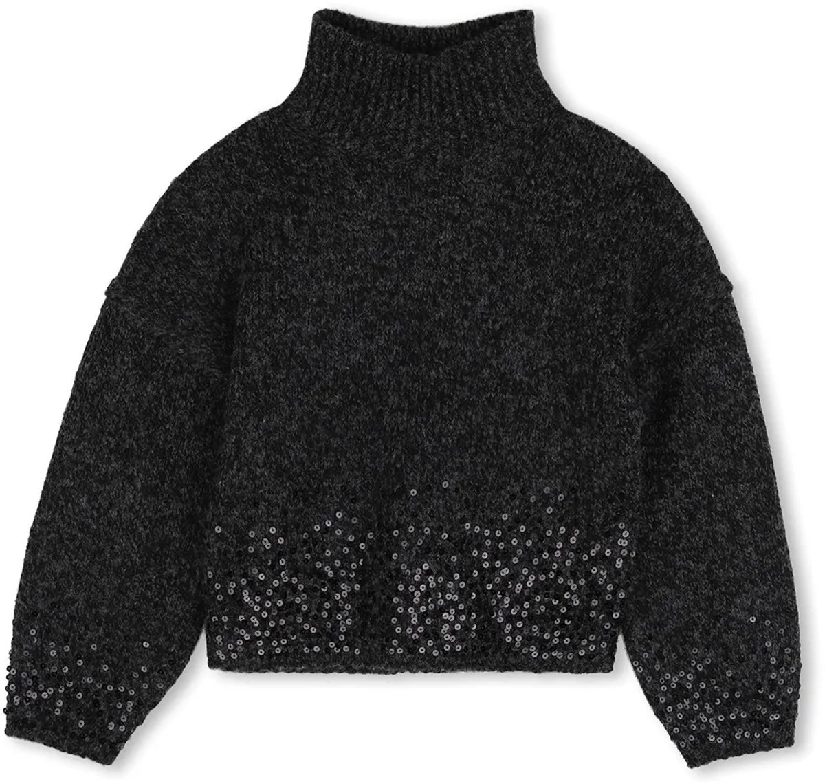 Zadig & Voltaire X60811 Trui Zwart 6 Years Meisje