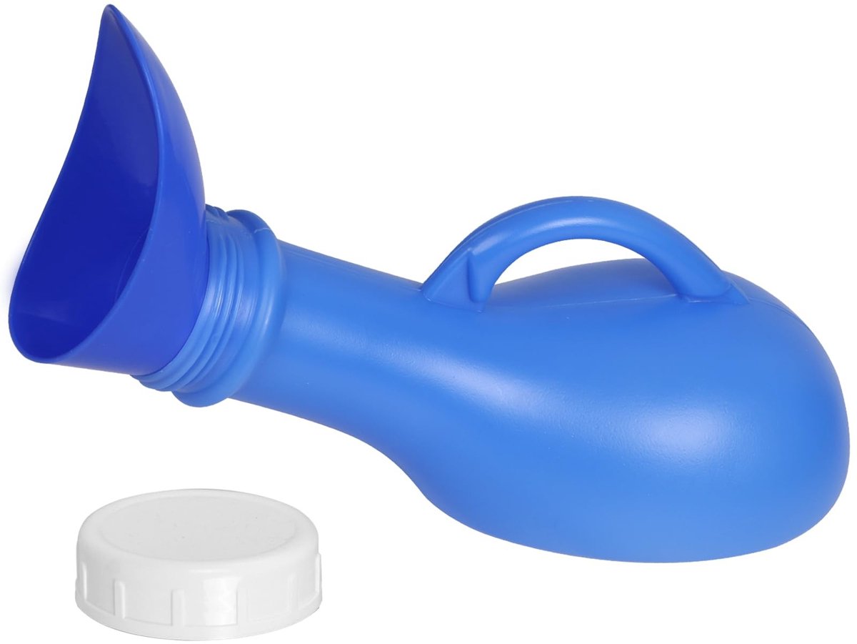 Solidchoice - Draagbare Urinal voor Mannen en Vrouwen, 1 Liter