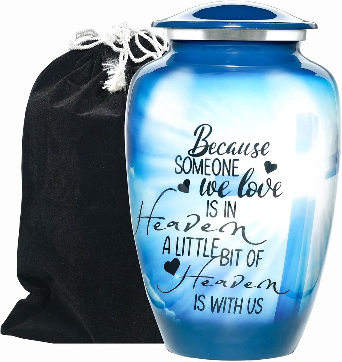 Urn for ashes, cremation urns for human adult ashes for men and women, urns for ashes adult man and woman, urns for - ShopVlot