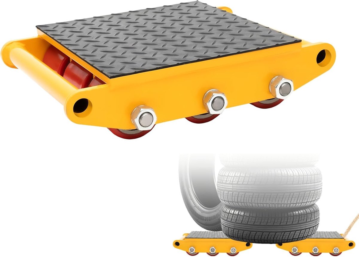 Gepantserde wielen, transportroller, zware wielen, zwenkbaar, transportwielen, zware wielen voor het transporteren van - ShopVlot