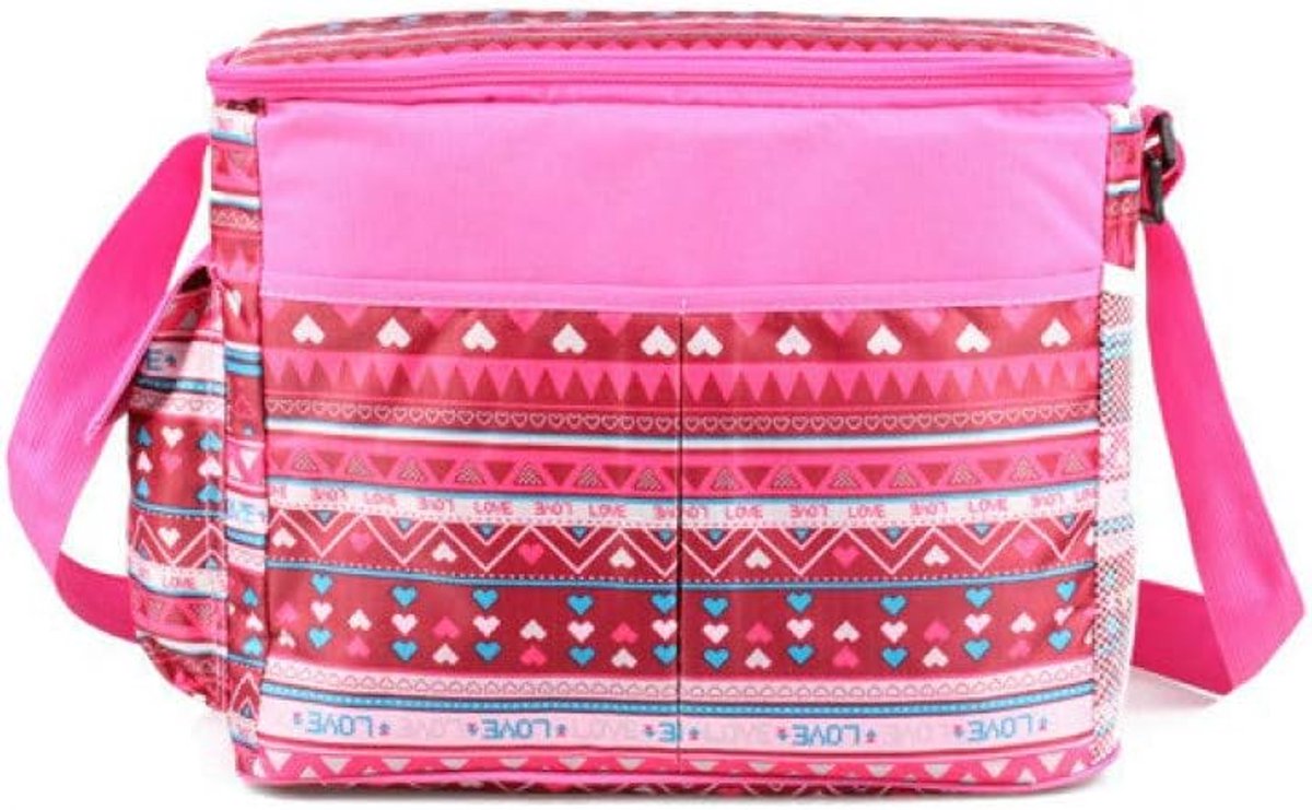 Thermal aluminiumfolie outdoor picknick bag waterdichte ijszak koeltas Fresh Lunch Protection Bag lunch box capaciteit - ShopVlot
