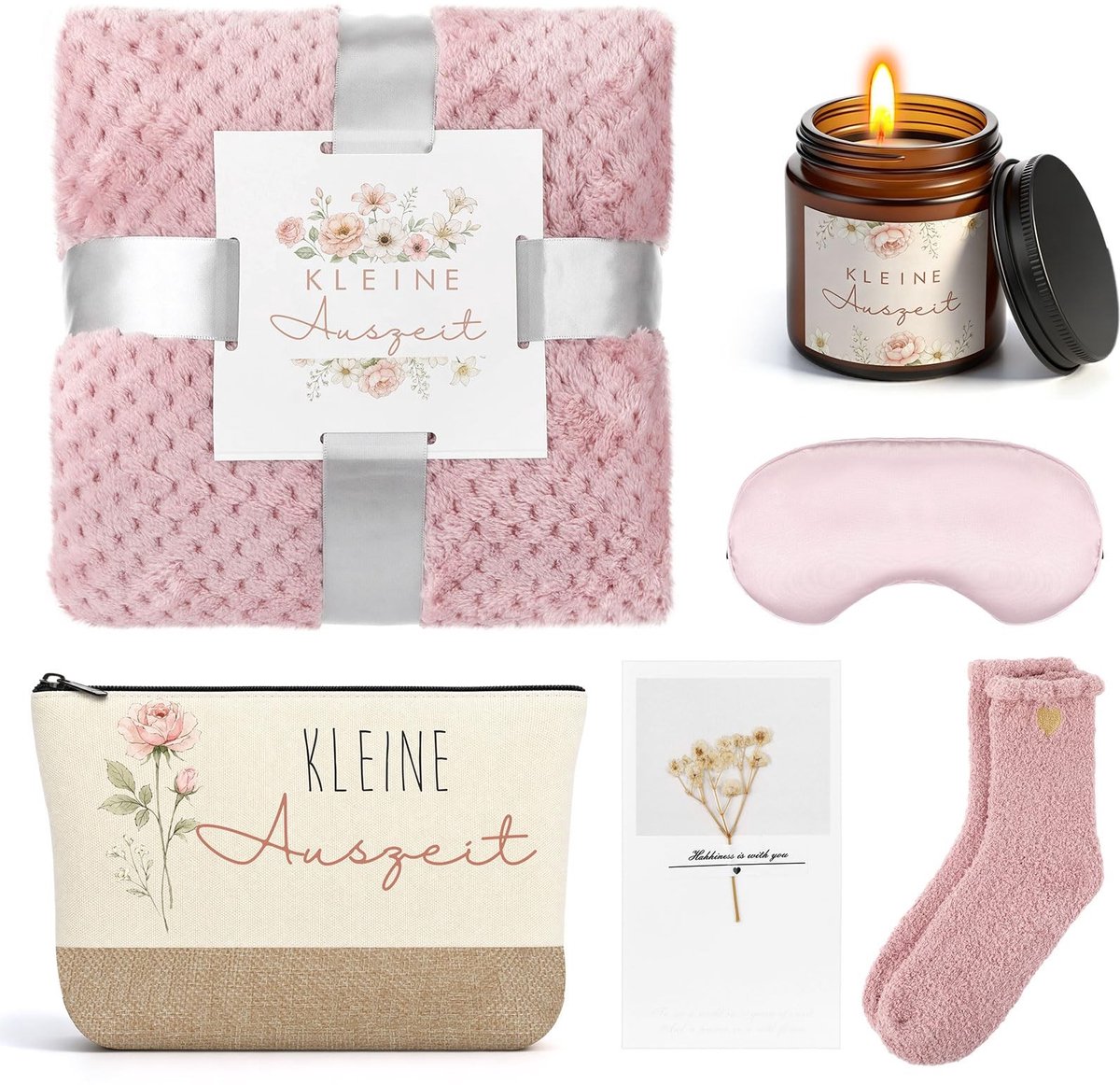 Solidchoice - Cadeaupakket Kleine Auszeit - Ontspanningscadeau voor Vrouwen