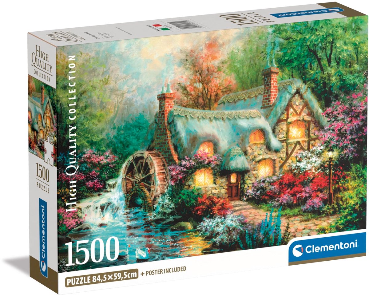Solidchoice - Puzzel Country Retreat 1500 Stukjes voor Volwassenen