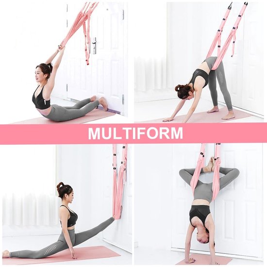 Solidchoice - Yoga Stretch Band voor Rugpijn - Verstelbare Leg Stretcher en Aerial Yoga Trainer van Solidchoice — afbeelding 3