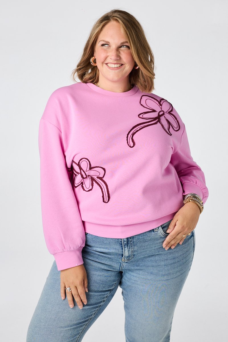MS Mode Trui Sweater met opdruk