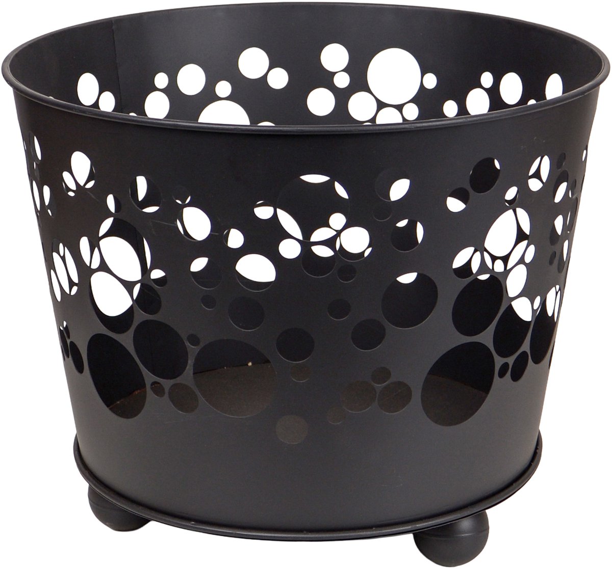 UNUS® Vuurkorf Metalen "Enno" Zwart Ø39 cm