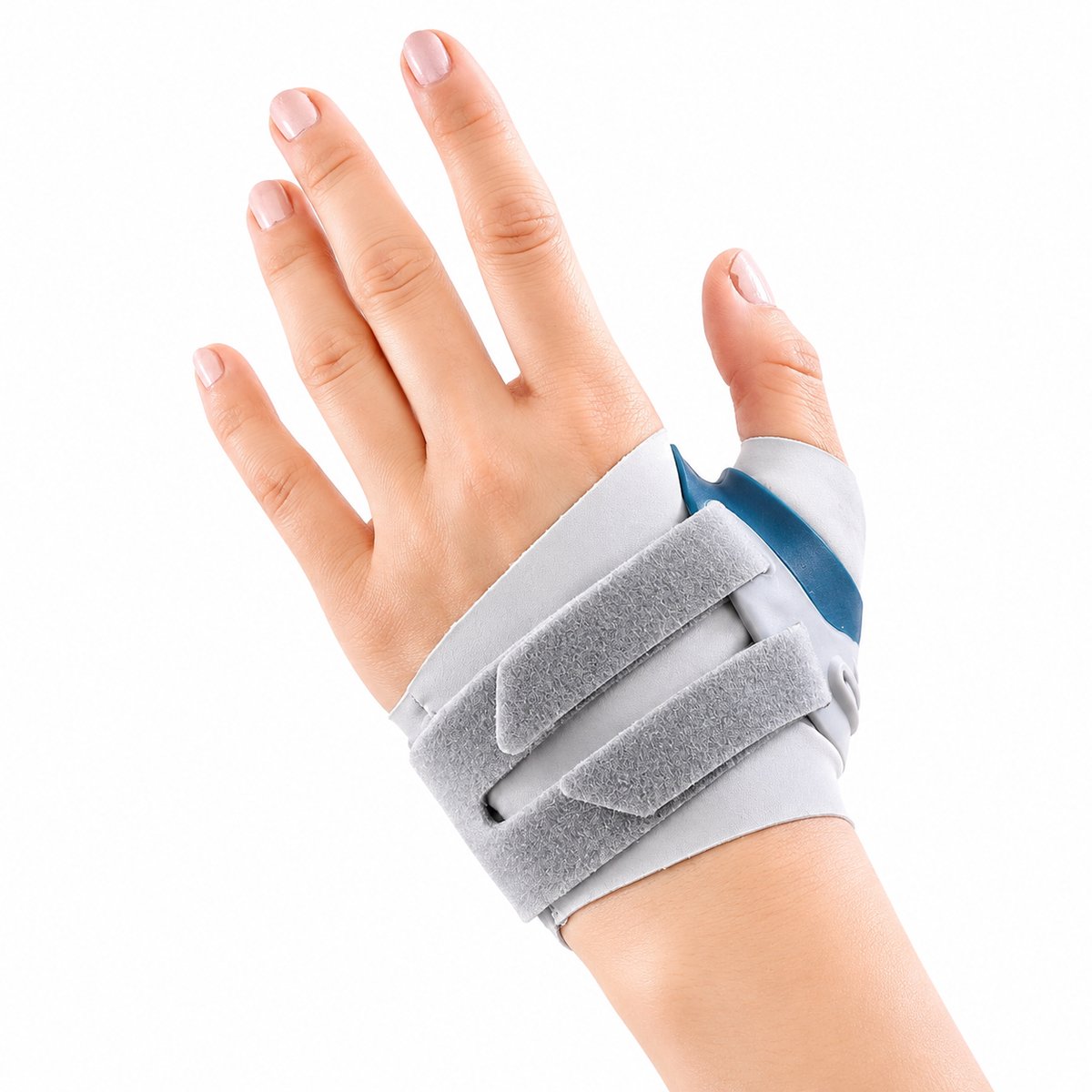 Duimbrace maat M rechts - Duimbrace bij Artrose en Overbelasting - Duimspalk en Duimbandage met Polsondersteuning - carpaal tunnel - ademende en zachte duimspalk - duimorthese bij artrose - peesschedeontsteking - borrelduim