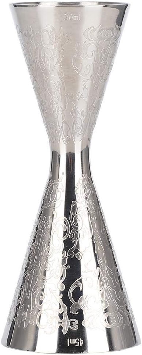Cocktailjigger - Roestvrij Staal - 4,6 inch - Professionele Maatbeker voor Mixologen