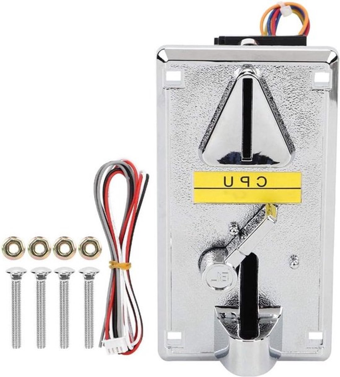 Programma Controle Paneel voor Coin Acceptor en Electroplating met Flip Cover voor Arcade Spelmachine - Geschikt voor Spelautomaat en Munten