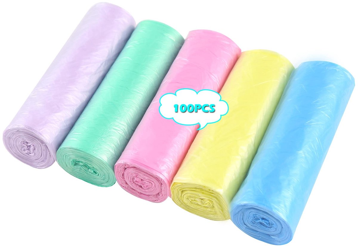 Solidchoice - Recyclebare Vuilniszakken 10L, 100 Stuks