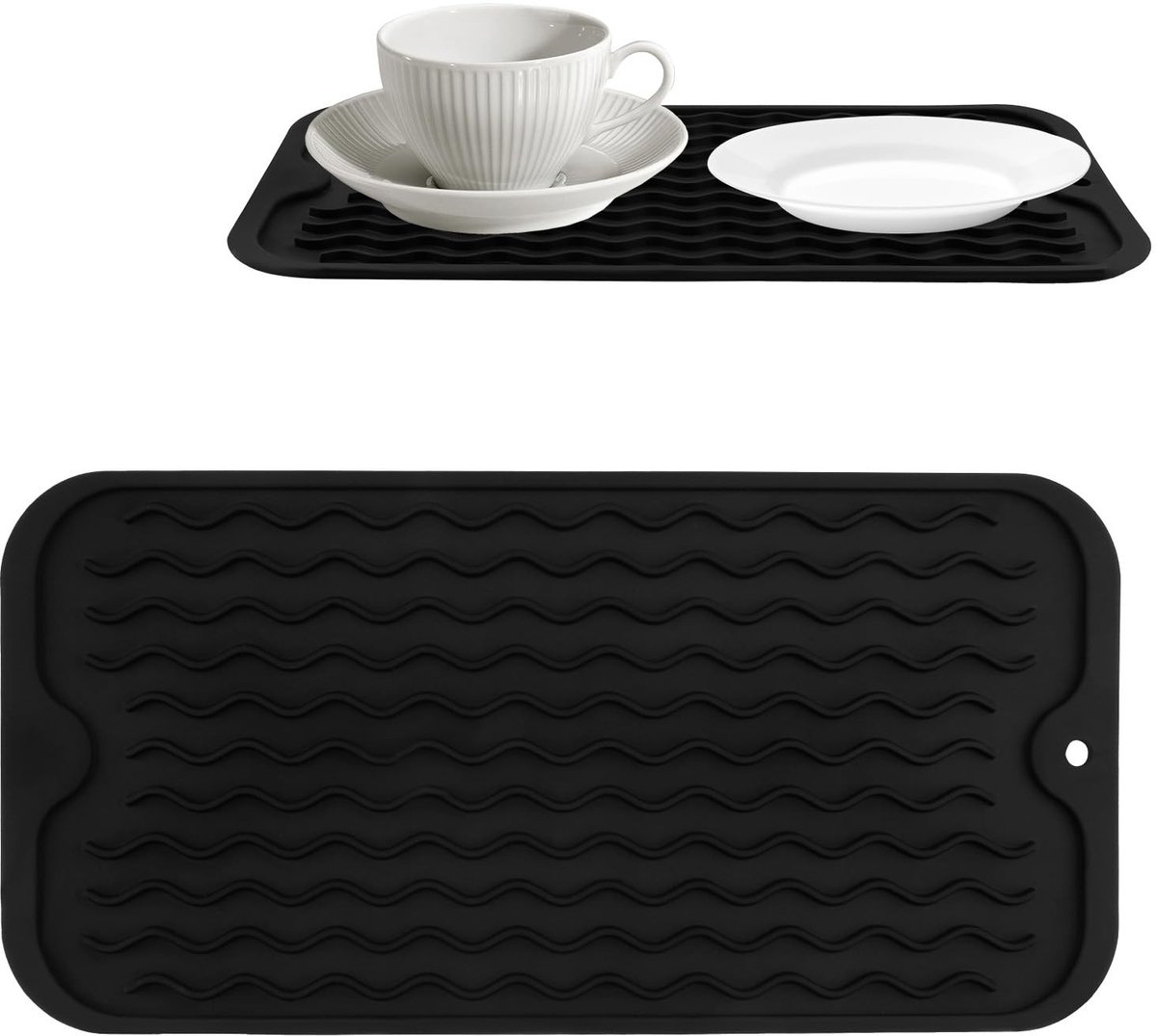 Solidchoice - Silicone Drainer Mat, Warmtebestendig en Antislip voor Keuken