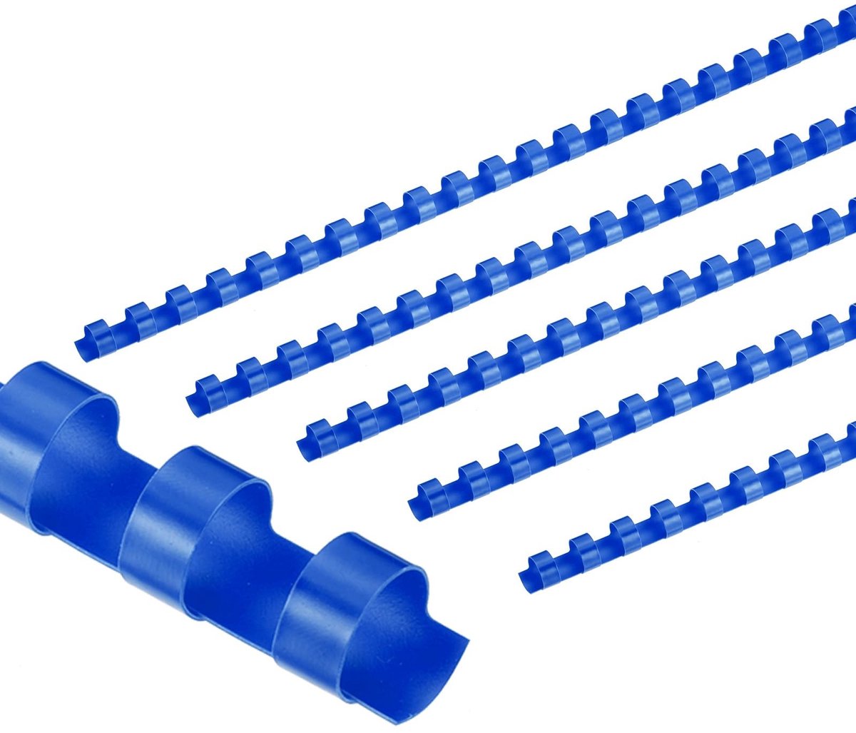 Solidchoice - Set van 100 Plastic Binding Combs 3/8 Inch voor Documenten