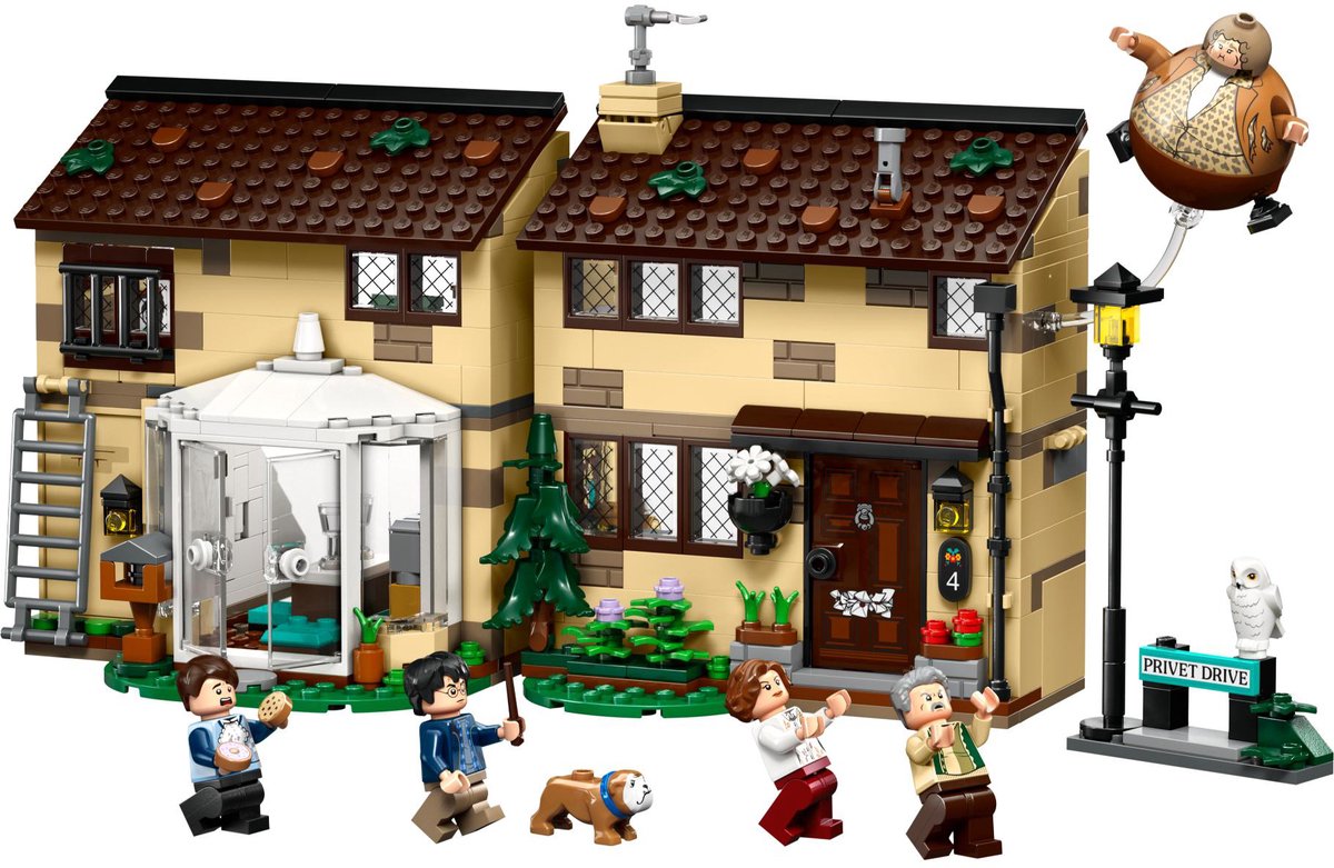 LEGO Harry Potter Ligusterlaan: Bezoek van Tante Margot Bouwpakket - 76451 — afbeelding 15