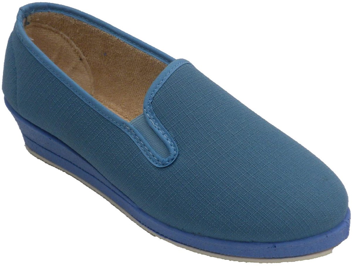 Solidchoice - Gesloten Damessneakers in Blauw, Model 250