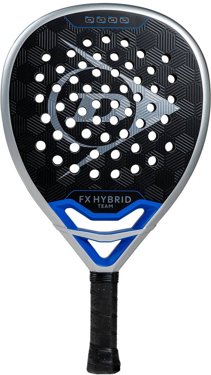 Dunlop FX Hybrid Team 26- Padelbat- Blue Silver