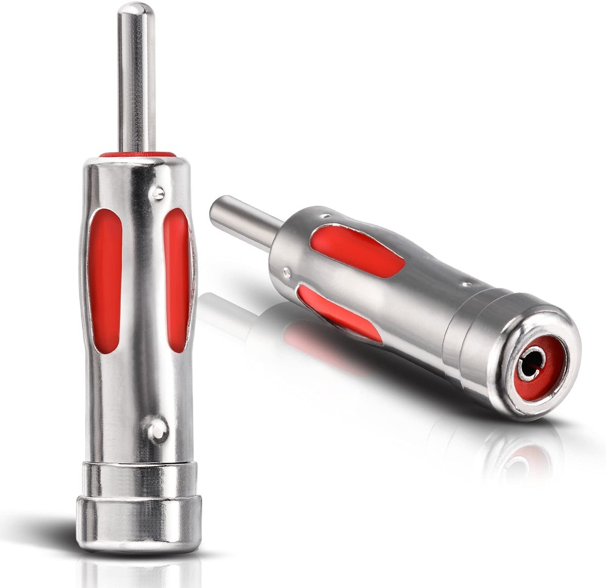 Solidchoice - Antenne-adapter ISO handradio DIN naar ISO-aansluiting 2 stuks