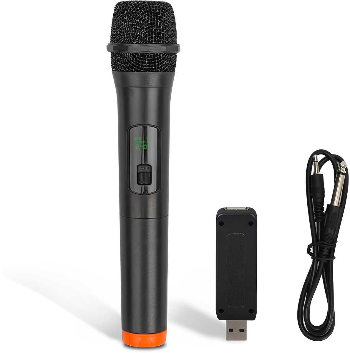 Solidchoice - Draadloze Microfoon met Ruisonderdrukking - Ideaal voor Karaoke en Feestjes