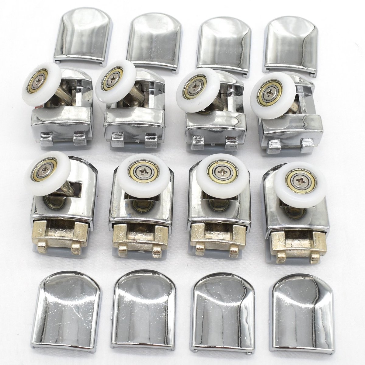 Solidchoice - Douchecabinerollen 23 mm Set van 8 voor Badkameronderdelen