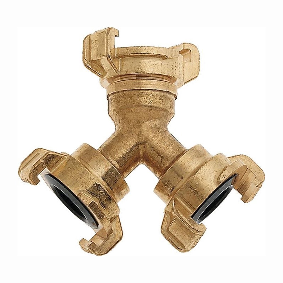 GEKA aftakstuk met GEKA plus-aansluiting Messing slangmaat 9,5-38 mm - 333341