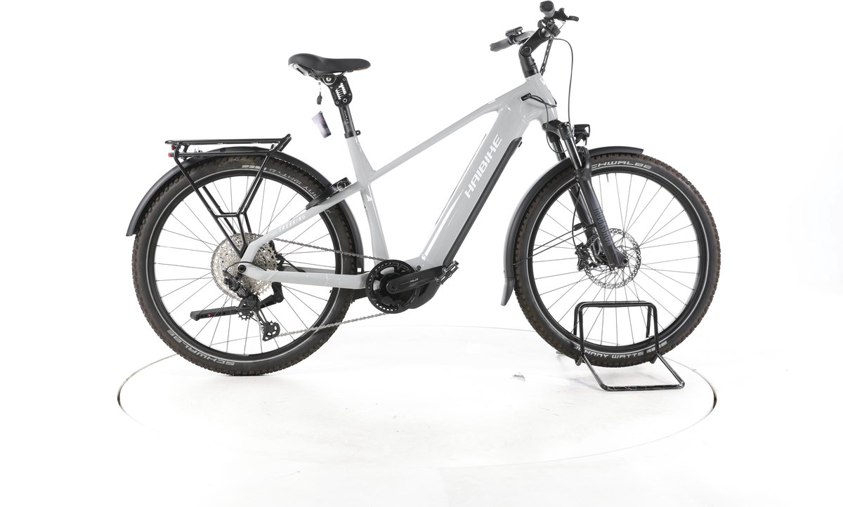 Haibike Trekking 7 Elektrische trekkingfiets Yamaha Accu 720Wh 27,5" 2023 grijs