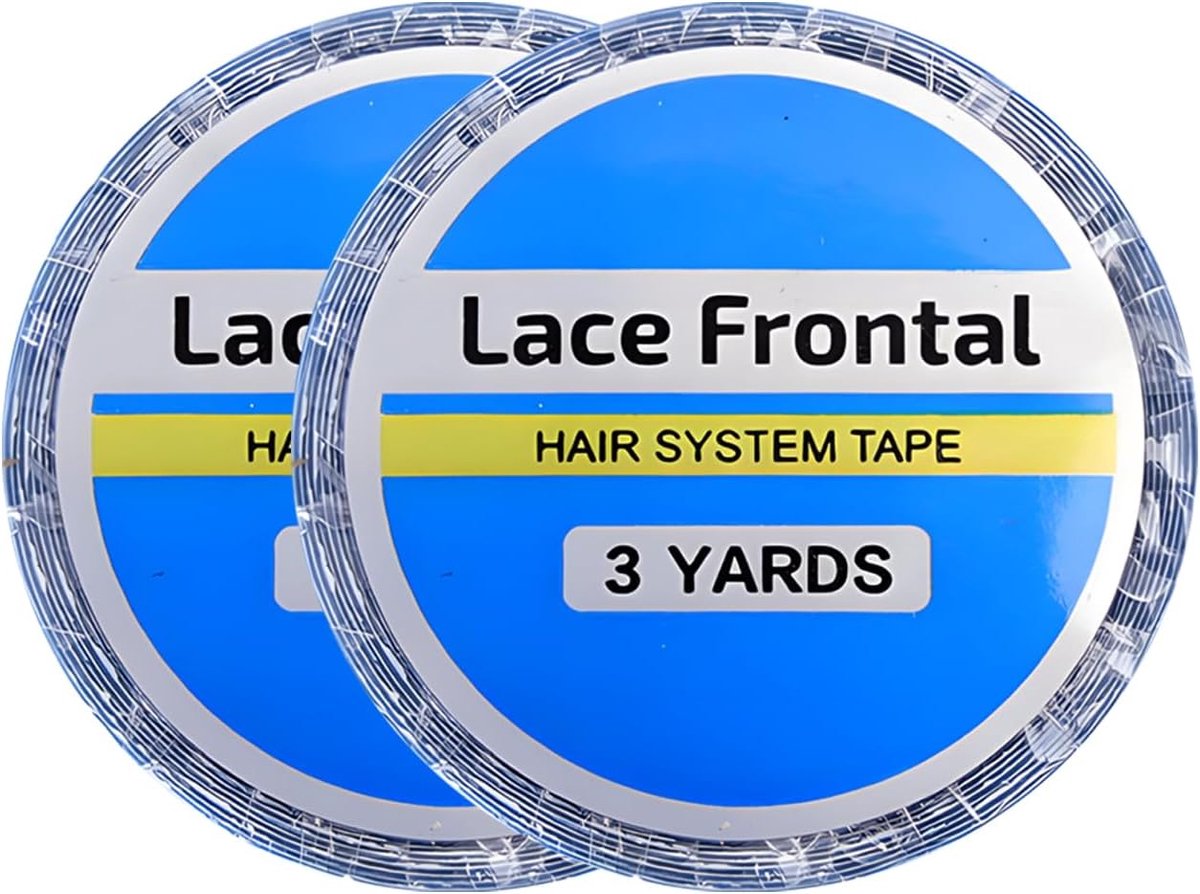 Dubbelzijdige tape 0.8cm - Blauwe tape voor haarextensions - Sterke hechting - ShopVlot