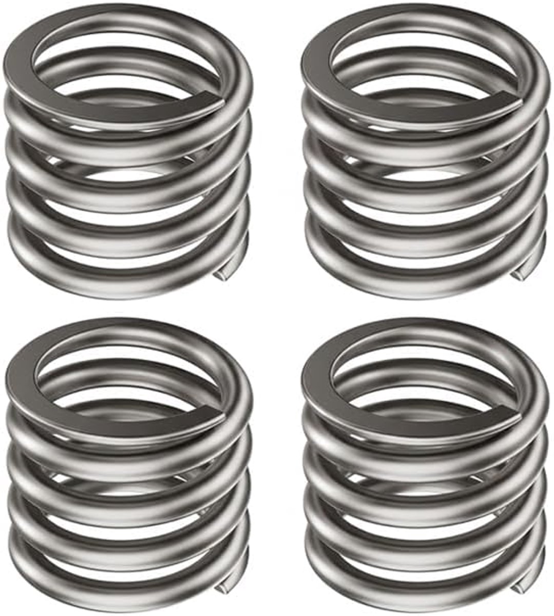 Drukveer grastrimmer - reserveveren 4 stuks - universele vervangingsset - betrouwbare terugstelling van draadmechanisme - ShopVlot