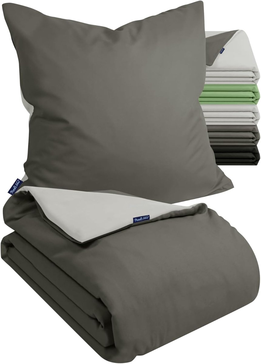 Dekbedovertrek 135 x 200 cm - Ultra Zacht Microfibre - Ademend en Allergievriendelijk - Luxe Comfort - ShopVlot