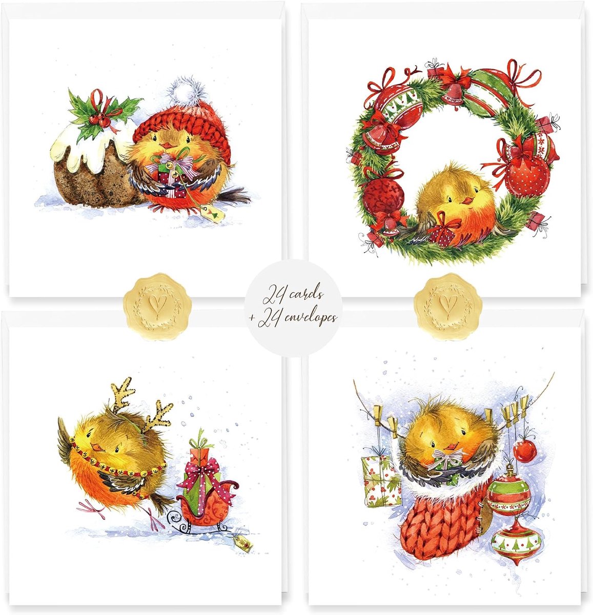 Christmas cards LN-18-U - ShopVlot