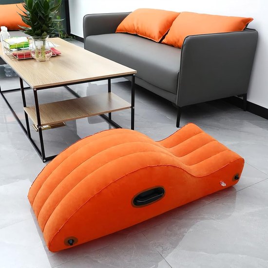 Yoga Lounge Stoel - Pilates Bank - Ontspannen Thuis - Ergonomisch Comfort - Compact Opvouwbaar - Meerkleurig — afbeelding 2