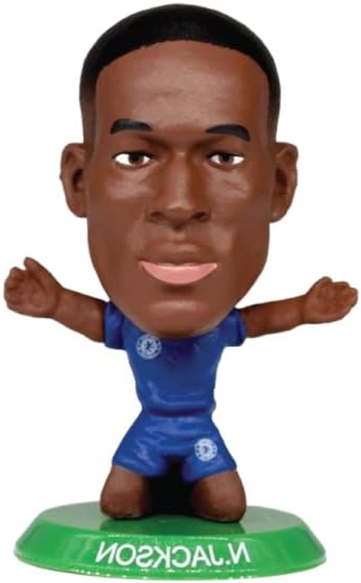 Voetbal Actiefiguur - Verzamelbeeldje Miniatuurspeler - Verzamelen - Handgemaakt - 5 cm - Meerkleurig
