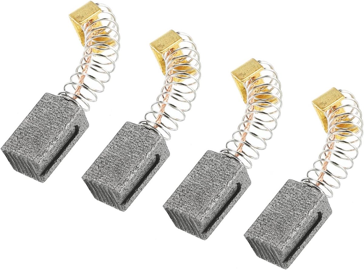 Koolborstels 12x8x6mm voor Elektrische Motoren Power Tool Haakse Slijper Tafelzaag Reserveonderdeel Reparatie, 10 Pack