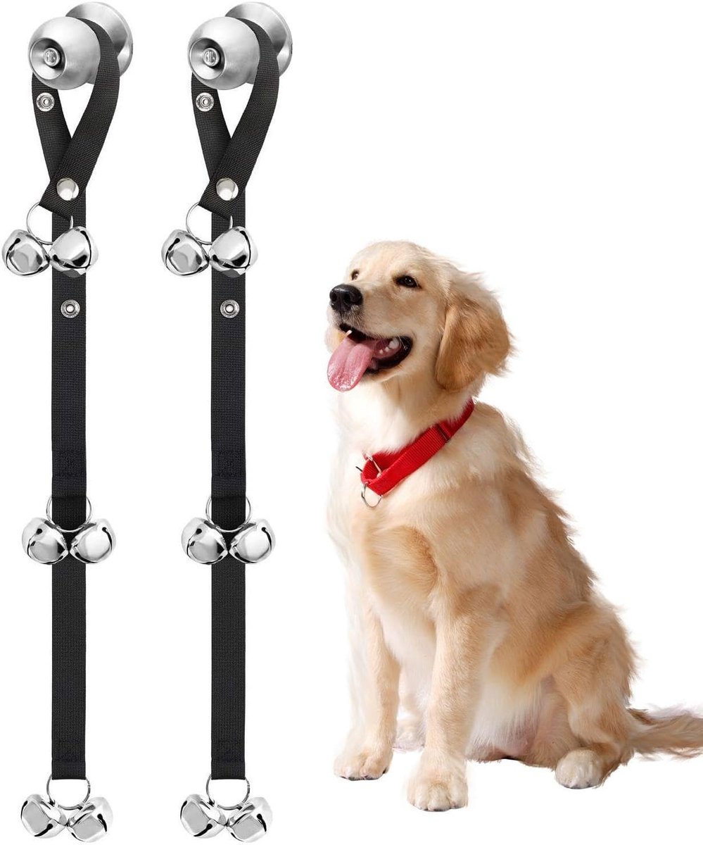2 touwen voor huisdierbellen, trainingsbelletjes voor huisdieren, accessoires voor zindelijkheidstraining voor honden