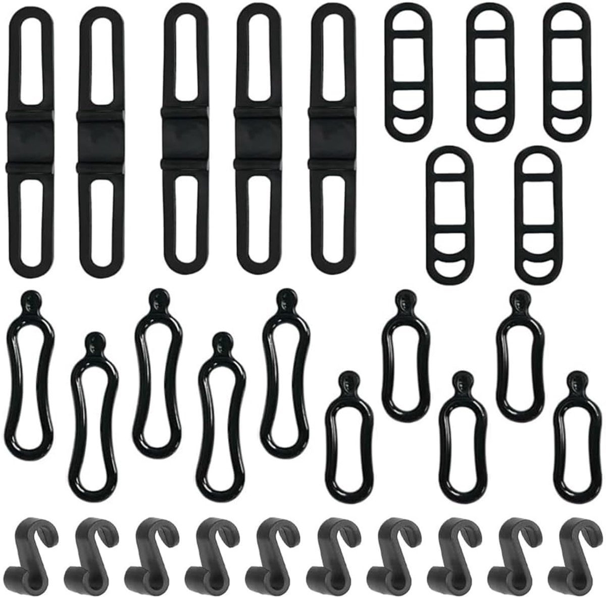 Armband fiets 30 stuks siliconen banden fiets elastische armband fiets rubber fietshouder zaklamp elastische accessoires voor fietsen luidsprekers