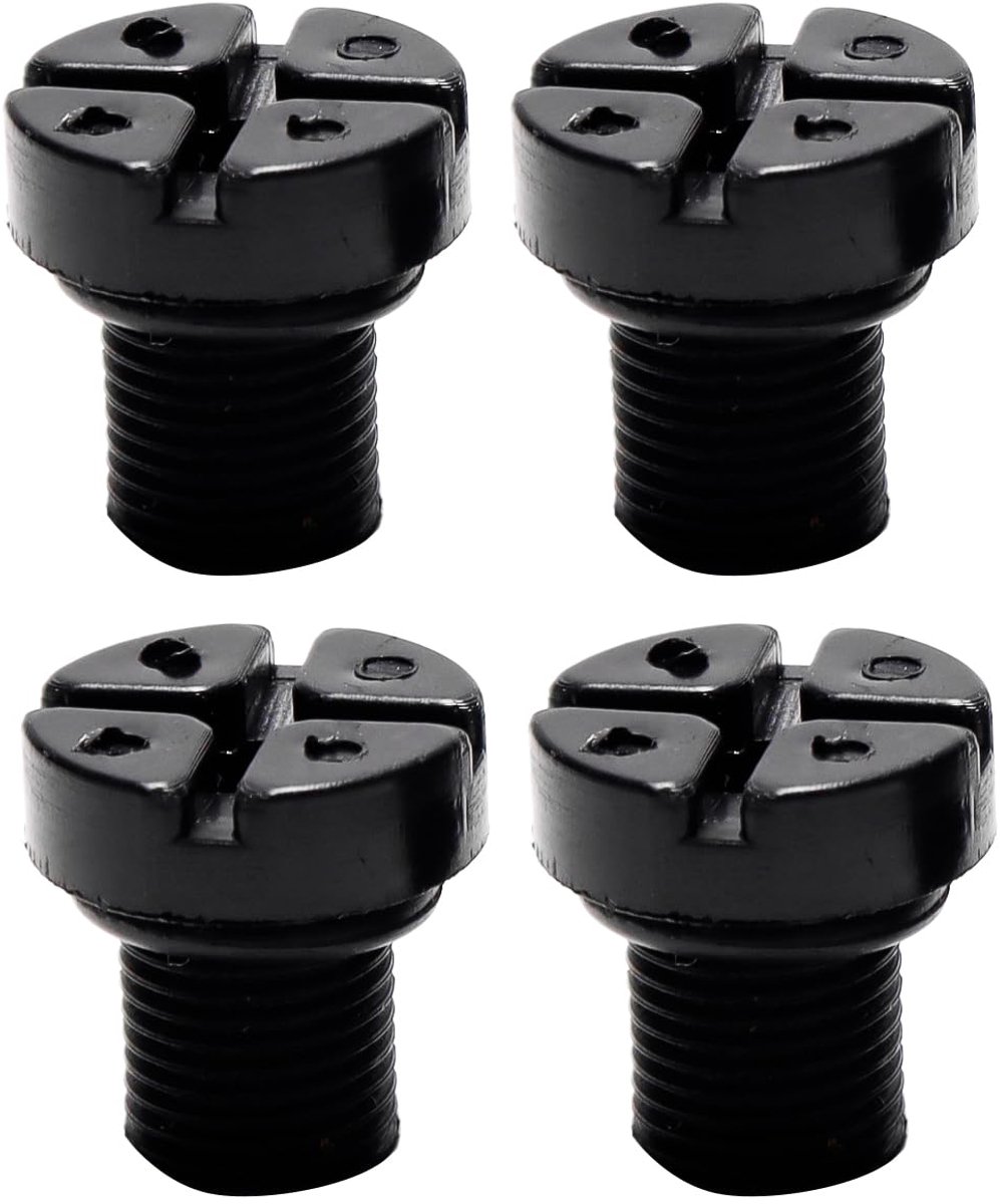 Ontluchtingsschroefset 4-delig voor 3-serie E30/E36/E46/E90 - radiator en koelvloeistoftank - SnelShoppen