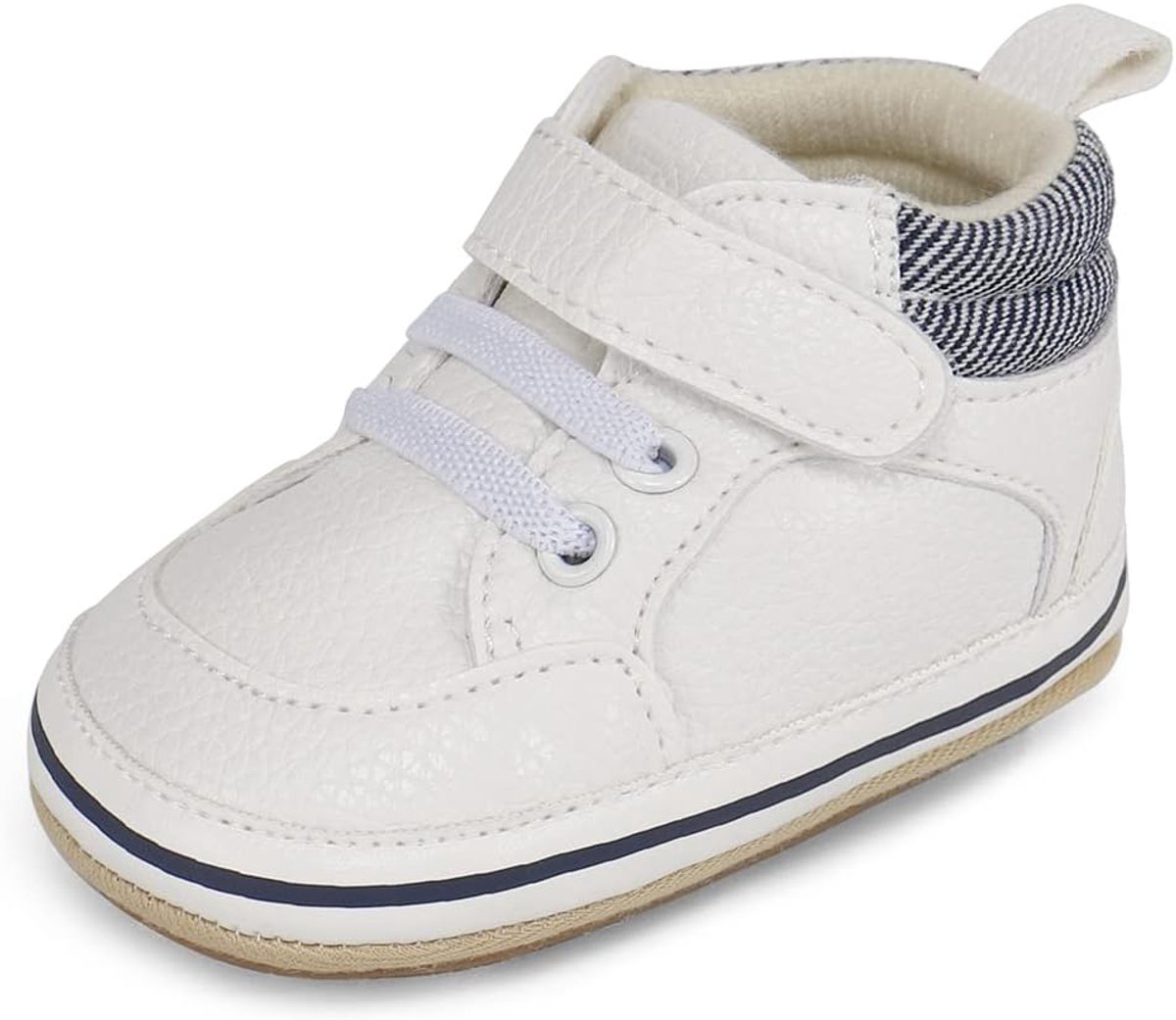 Baby schoenen 12-18 maanden - zacht leer - zachte antislipzolen - comfortabel voor eerste stapjes - SnelShoppen