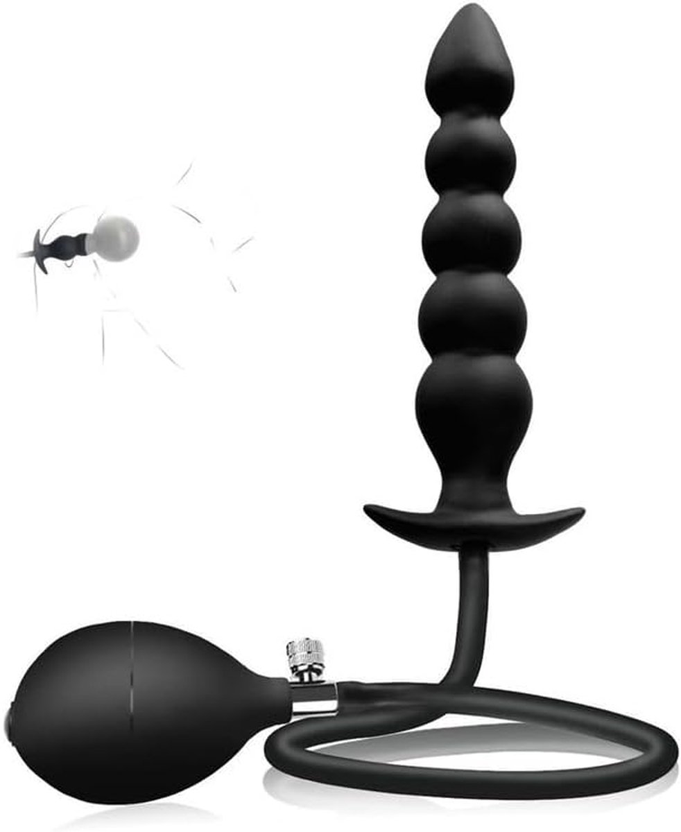 Inflatable Trainingspolen - Zwart - Multifunctioneel en Ergonomisch - Ideaal voor Aerobic Training - ShopVlot