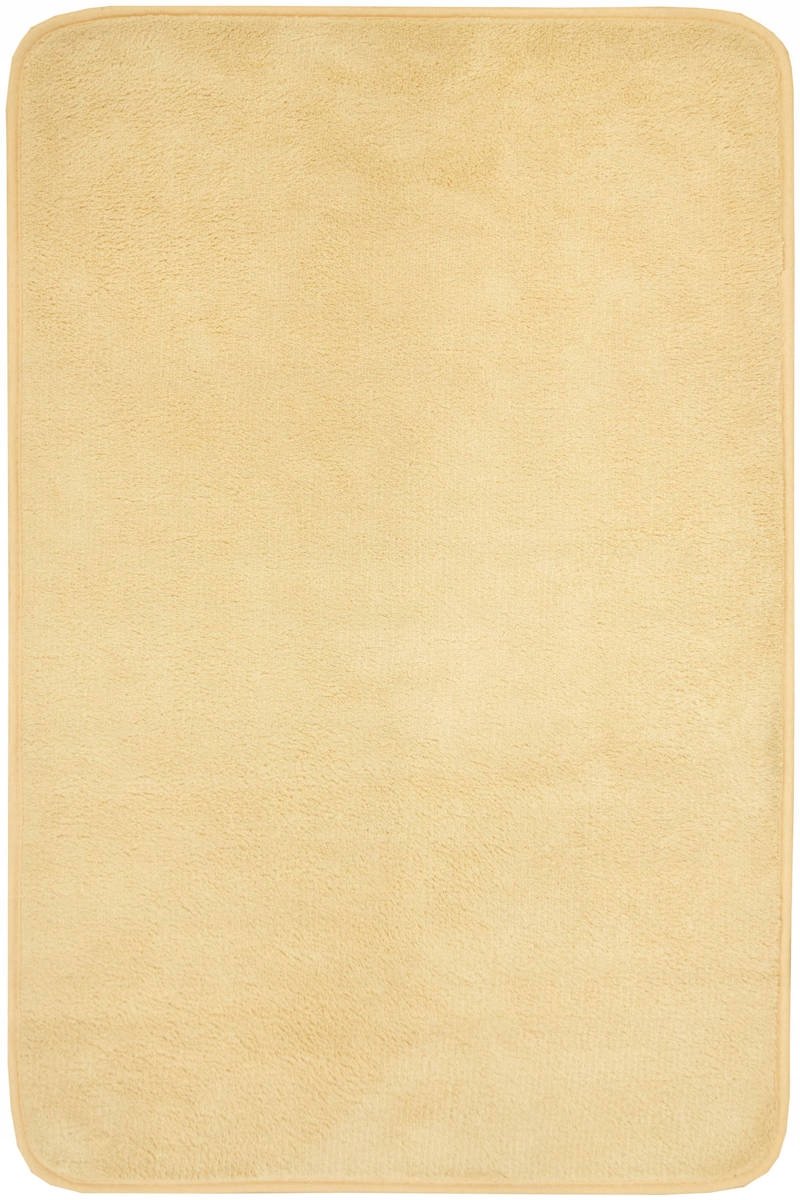 Zachte Badmat 50x80 cm - Antislip Microvezel - Wasbaar - Beige