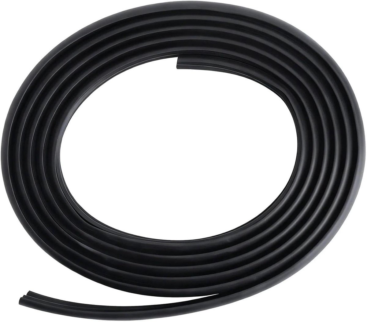 Rubber strips voor dakdragers 3 m - afdichting 23 mm - universele rubber strips - minder windgeluid - ShopVlot