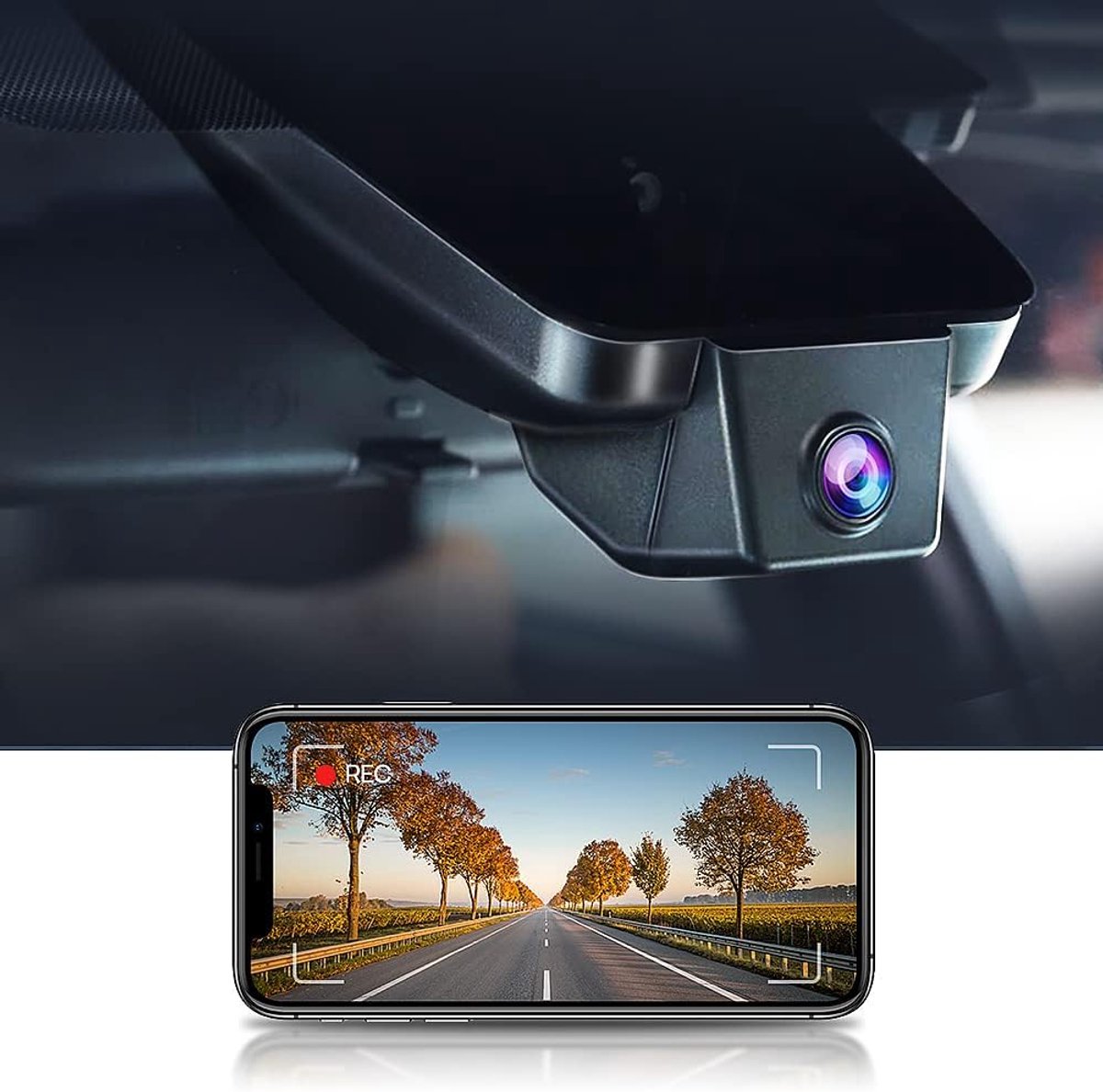 Dashcam 4K voor Yaris & Yaris Cross - 2160P UHD Video - Nachtzicht - Eenvoudige installatie - ShopVlot