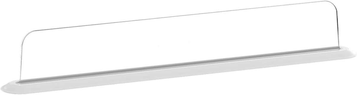 Keuken Spoelbak Spatscherm - Aanrecht Zuignap Beschermer - Waterspetters Voorkomen - Sterke Zuigkracht - 40 cm - Wit