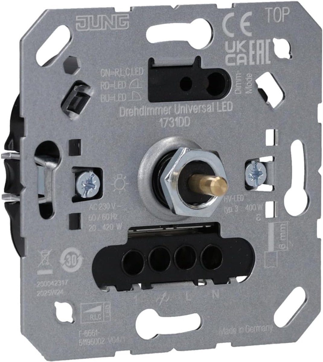 Rotary dimmer LED - universeel - verstelbare helderheid - eenvoudig in gebruik - SnelShoppen